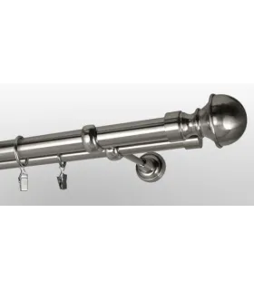 Efekt-nerezová oceľ  Ø 25/19 mm - Boston