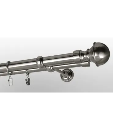 Efekt-nerezová oceľ  Ø 25/19 mm - Boston