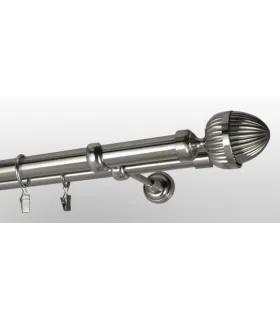 Efekt-nerezová oceľ  Ø 25/19 mm - Odeon