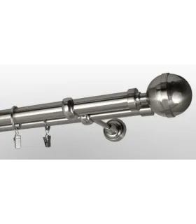 Efekt-nerezová oceľ  Ø 25/19 mm - Kalisto