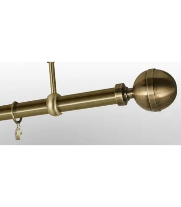 Antik Ø 25 mm - koncovka Kalisto tyč hladká