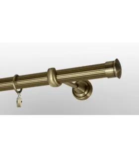 Antik Ø 25 mm - koncovka Duo tyč hladká