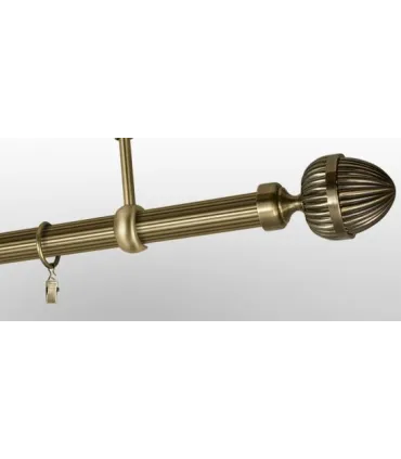 Antik Ø 25 mm - koncovka Odeon tyč ryhovaná