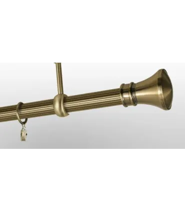 Antik Ø 25 mm - koncovka Koloseo tyč ryhovaná