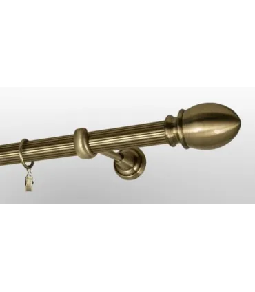 Antik Ø 25 mm - koncovka Beluno tyč ryhovaná