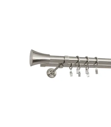 Efekt-nerezová oceľ  Ø 25/19 mm - Koloseo hladke