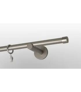 Satin nickel Ø 19mm- Pullo Držiak jednoduchý simple