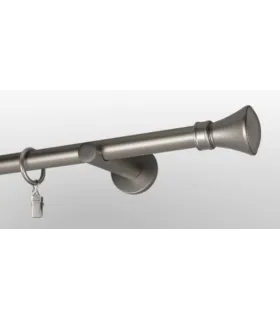 Satin nickel Ø 19mm- Koloseo Držiak jednoduchý simple
