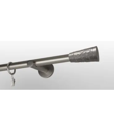 Satin nickel Ø 19mm- Sevilla Držiak jednoduchý simple