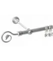 Satiniertes Nickel Ø 19 mm - Luka mini