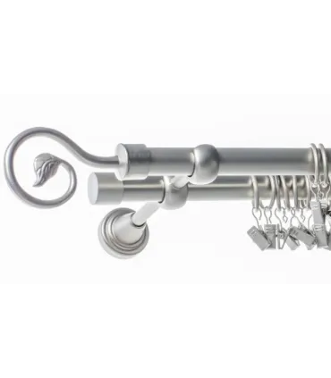 Satin nickel Ø 19 mm - Luka mini