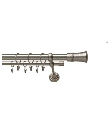 Satin nickel Ø 19 mm - Capri