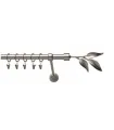 Satiniertes Nickel Ø 19 mm - Weidenstab