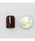 Garniža Mini vitrážka hneda Ø11 mm ( 2ks)