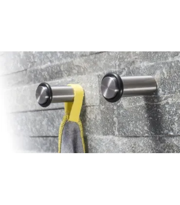 Dvojitý nerezový vešiak N003