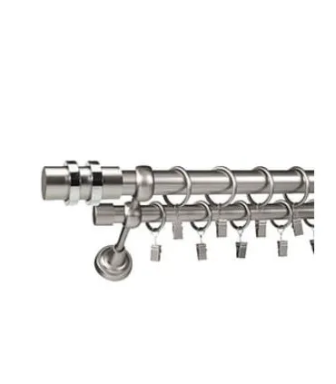 Satin nickel Ø 25/19 mm - Neapol