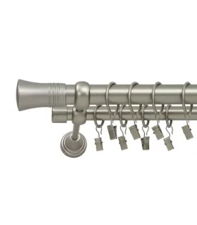 Satin nickel Ø 25/19 mm - Capri