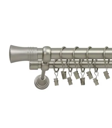 Satin nickel Ø 25/19 mm - Capri