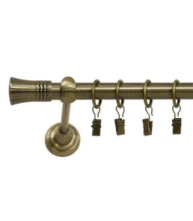 Antik Ø 25 mm - koncovka Boston tyč hladká