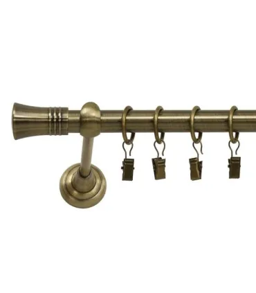 Antik Ø 25 mm - koncovka Boston tyč hladká