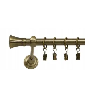 Antik Ø 25 mm - koncovka Koloseo hladke tyč hladká