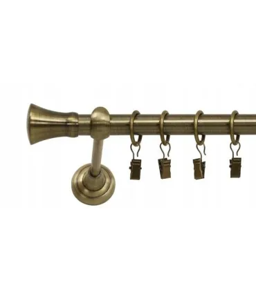 Antik Ø 25 mm - koncovka Koloseo hladke tyč hladká