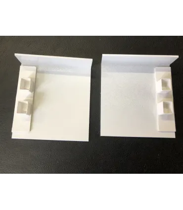 Bočné hliníkove koncovky Galaxy (ľavá + pravá)