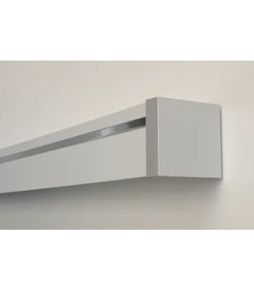 Garniža Galaxy dvojradová satin s dekoračným pásikom