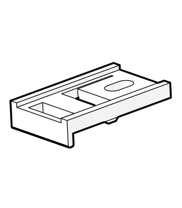 Držiak stropný jednoduchý plastový