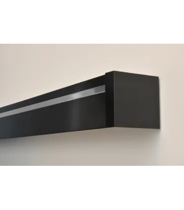 Garniža Galaxy dvojradová čierna s dekoračným pásikom