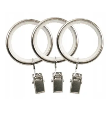 Krúžok tichy so štipcom 1 kus ef nerezova ocel  Ø19 mm