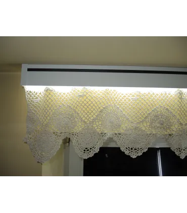 Garniža Galaxy dvojradová biela