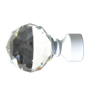 Koncovka  biela Crystal gula