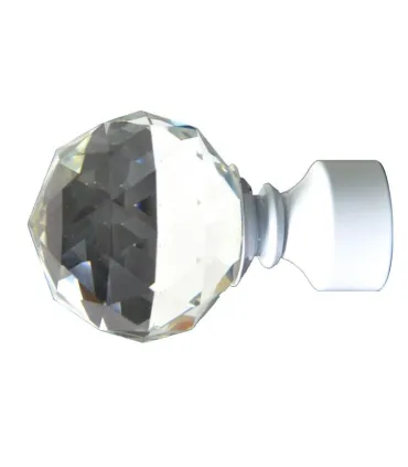 Koncovka  biela Crystal gula