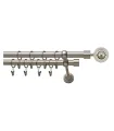 Satiniertes Nickel Ø 19 mm - Jupiter