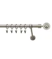 Satiniertes Nickel Ø 19 mm - Jupiter