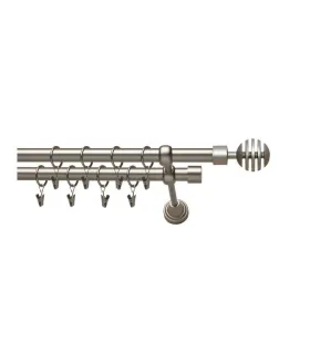 Satin nickel Ø 19 mm - Verona