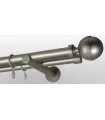 Satiniertes Nickel Ø 25/19 mm - Kalisto