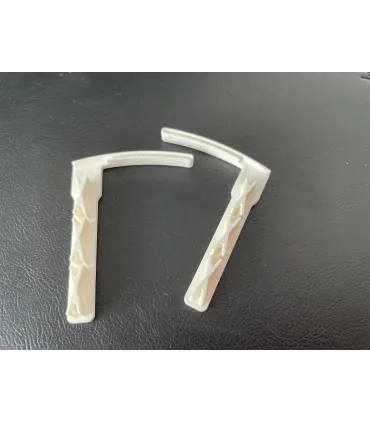 Koncovka k koľajnici hliníkovej a krycej lišty Smart 1par