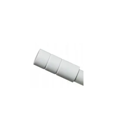 Koncovka Cylinder hladky biela Ø25 mm kus