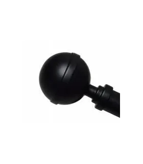 Koncovka Kalisto čierna Ø25 mm kus