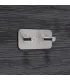 Dvojitý samolepiaci vešiak Inox N002