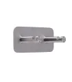 Doppelter selbstklebender Haken Inox N007