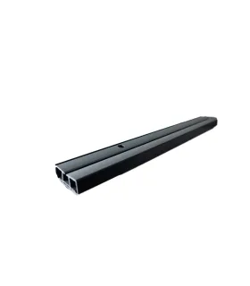 Garniža CM jednoradová čierna