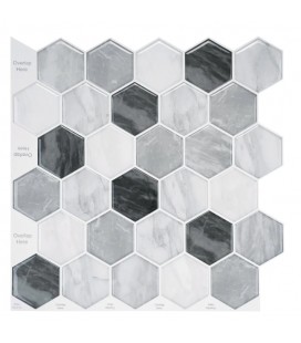 Pvc obkladový umývateľný panel 3d P0001 48.5 x 96 cm