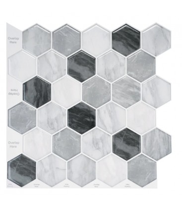 Pvc obkladový umývateľný panel 3d P0001 48.5 x 96 cm