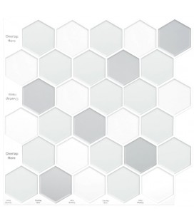 Pvc obkladový umývateľný panel 3d P0001 48.5 x 96 cm