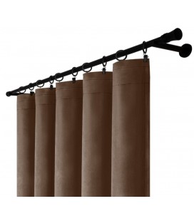 Záves na riasiacej páske 140cmx250 cm farba Olivovo Sivá