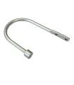 Klammerpistole Metall Satin-Nickel für Vorhänge 1 Stück