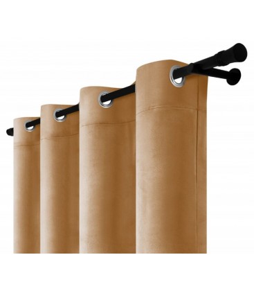 Záves na riasiacej páske 140cmx250 cm farba Olivovo Sivá